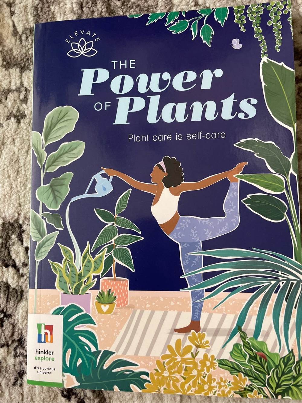 The Power of Plants Book - Navy Blue Cover